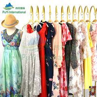Gaun Satin Bekas Langsung dari Pabrik Kualitas Terbaik Gaun Vintage Bekas Grosir Campuran Model Pakaian Bekas Grosir Pengiriman Acak