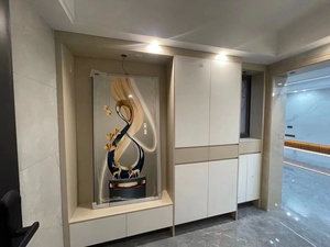 <span class=keywords><strong>Meuble</strong></span> à <span class=keywords><strong>chaussures</strong></span> moderne avec banc, grande capacité de rangement, armoire, <span class=keywords><strong>meuble</strong></span> en bois sur mesure pour couloir <span class=keywords><strong>et</strong></span> maison - Product Image 4