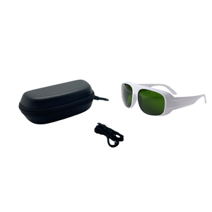 משקפי בטיחות לייזר כתומים עם מסגרת מלאה 532 ננומטר ו-1064 ננומטר משקפי מגן לייזר להגנה על העיניים עבור KTP ו-ND YAG - Product Image 5