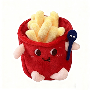 Ept bán buôn dễ thương Mini Hamburger búp bê sang trọng nhỏ nhồi bông sang trọng Đồ chơi búp bê túi sang trọng Keychains đồ chơi cho trẻ em - Product Image 2