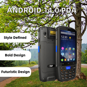 YGF เครื่องสแกนบาร์โค้ดแบบพกพาระบบแอนดรอยด์9.0แบบเต็มหน้าจอ <span class=keywords><strong>NFC</strong></span> 13.56MHz 1D จัดเก็บข้อมูล/2D 4GB/64GB Stock - Product Image 5