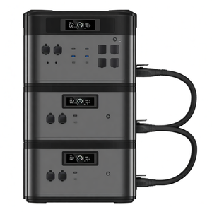 เครื่องกำเนิดไฟฟ้าพลังงานแสงอาทิตย์แบบพกพา 5000W 19KWh สำหรับสำรองฉุกเฉิน รองรับการชาร์จเร็ว PD พร้อมแบตเตอรี่ MPPT คลื่นไซน์บริสุทธิ์ ใช้ได้กับรถยนต์ - Product Image 1