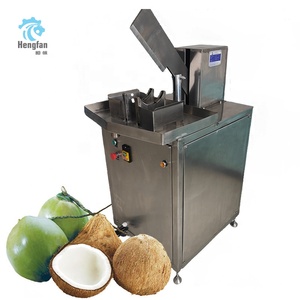 Công nghiệp chất lượng tốt nhất tươi trẻ dừa mở cắt máy thủy lực cũ dừa Cutter cho snack bar - Product Image 1