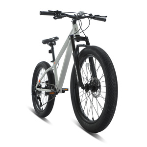 Bicicleta de Montaña de Aluminio Barata con Suspensión de 8 Velocidades y Frenos de Disco, 24 Pulgadas, Negra, Modelo ST-SPA-MT24FS PRO, Disponible en Almacén de EE. UU. - Product Image 2