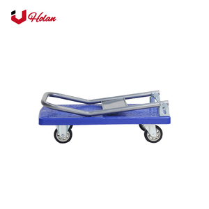 Uholan B1-200 औद्योगिक Foldable प्लास्टिक मंच हाथ ट्रक ट्राली गाड़ी क्षमता 400KG - Product Image 3