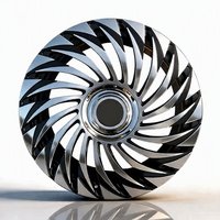 Jantes forgées sur mesure à lame rotative 16 17 18 19 20 22 23 pouces 5x114.3 5x120 5x127 5x130 6x135 6X139.7 pour véhicules électriques