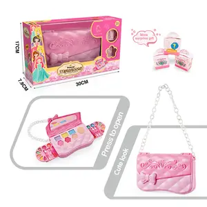 Birthday Gift Toy for Girls Play House Toy Plastic 2023 New Arrival Birthday Kids Gift Makeup for Children 5 to 7 Years 20 Set