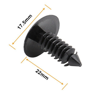 Clip de fixation automobile Chirun en forme d'arbre à pointes pour revêtement de toit et panneau de coffre, pour remplacement et réparation - Product Image 2