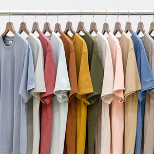 Direct to Garment Custom Logo Printed Cotton T-<b>Shirt</b> China's Knitted Blank T-<b>Shirt</b> with On-Demand Design - Product Image 1