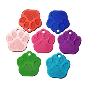 Tag ID Hewan Peliharaan Kerah Kustom Ukiran Nama ID Hewan Peliharaan untuk Kucing Anak Anjing Tag Liontin Gantungan Kunci Aksesoris Hewan Peliharaan - Product Image 1