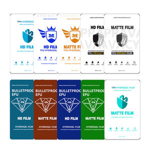 Protector de Pantalla Mate Universal de Hidrogel TPU Antiarañazos y Sin Burbujas para Teléfono Móvil, para <span class=keywords><strong>iPhone</strong></span> 17 16 15 <span class=keywords><strong>Pro</strong></span> <span class=keywords><strong>Max</strong></span>, Muestra Gratuita - Product Image 4