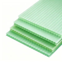 Panneau solaire en polycarbonate à double paroi UV Shield, coloré, pour gazebo, abri de voiture, serre à légumes, couverture de toit légère