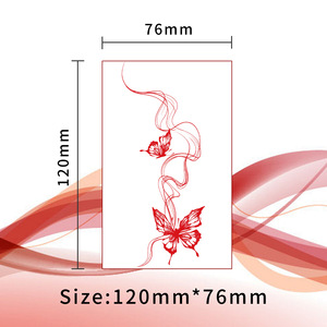 Nuevo diseño pequeño fresco impermeable Rosa tatuaje pegatinas <span class=keywords><strong>para</strong></span> <span class=keywords><strong>hombres</strong></span> y mujeres Aplicación de cuerpo temporal Sexy - Product Image 4