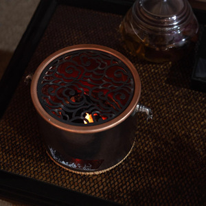 เตาทองแดงพระพุทธเจ้าเครื่องอุ่นชาห<span class=keywords><strong>ลา</strong></span>ยเชื้อเพลิงออกแบบมาสำหรับใช้ในบ้านและเชิงพาณิชย์ - Product Image 3