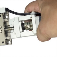 Plateforme de positionnement linéaire électrique de haute précision pour l'inspection des semi-conducteurs et optique