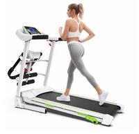 Tapis roulant électrique pliable pour la maison et les salles de sport commerciales avec moteur puissant, modes de course et de marche