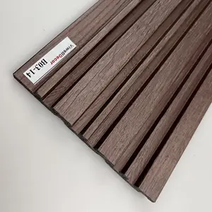 Viwelldecor 122 mm alternatives Holz Modisch Großhandel Dekoration Material wasserdicht PS Wandpaneel Formgebung T/T, LC usw