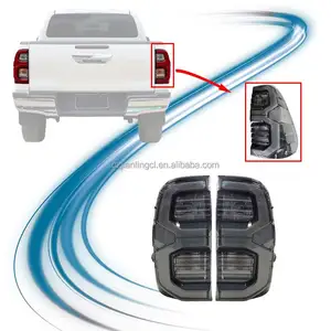 Manufacture Good Quality Car Lighting System LED Tail Lamp Rear Lamp Tail Light Rear Light For Toyota Hilux REVO 2020