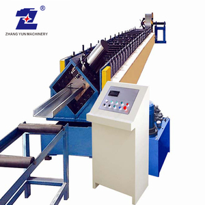 Rotolo ad alta velocità del canale del cappello del arcareccio dell'acciaio <span class=keywords><strong>C</strong></span> Z che forma rotolo della sezione della macchina <span class=keywords><strong>C</strong></span> che forma macchina - Product Image 6