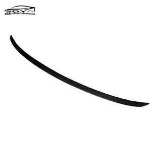 A4 S4 B9 B9.5 Aileron arrière en fibre de carbone de haute qualité de style <span class=keywords><strong>S</strong></span> Aileron de coffre pour Audi A4 S4 B9 B9.5 <span class=keywords><strong>2017</strong></span>+ - Product Image 5