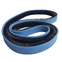 Poulies d'entraînement industrielles haute performance TGS Brosses de nettoyage pour bandes transporteuses à poils plats flexibles Brosse de vente en gros
