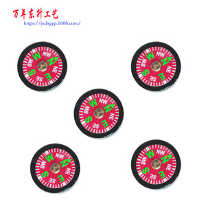 20mm Plastic Compass With Pointer Dial For Hiking Outdoor Navigation ABS Material - Product Image 4