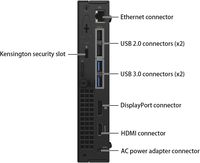 Mini-ordinateur de bureau Barebone Tiny Optiplex 3040 6e génération, propre, sans rayures, grade A, testé et fonctionnel