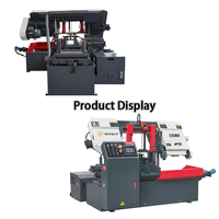 Scie à ruban horizontale CNC intelligente haute vitesse 330BII pour métaux