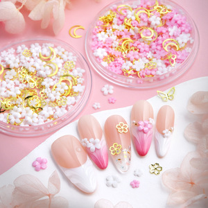 3D đầy màu sắc kim loại hoa nhỏ flatback bức tượng nhỏ cho sổ lưu niệm đám cưới & Nail Art trang trí thủ công mỹ nghệ Nail Rhinestones huni mô hình thương hiệu - Product Image 1