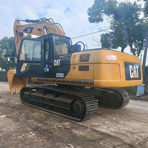 Excavadora pesada CAT 329DL de 29 toneladas con cucharón de excavación de 1.45m³ de capacidad, excavadora de cadenas usada. - Product Image 2