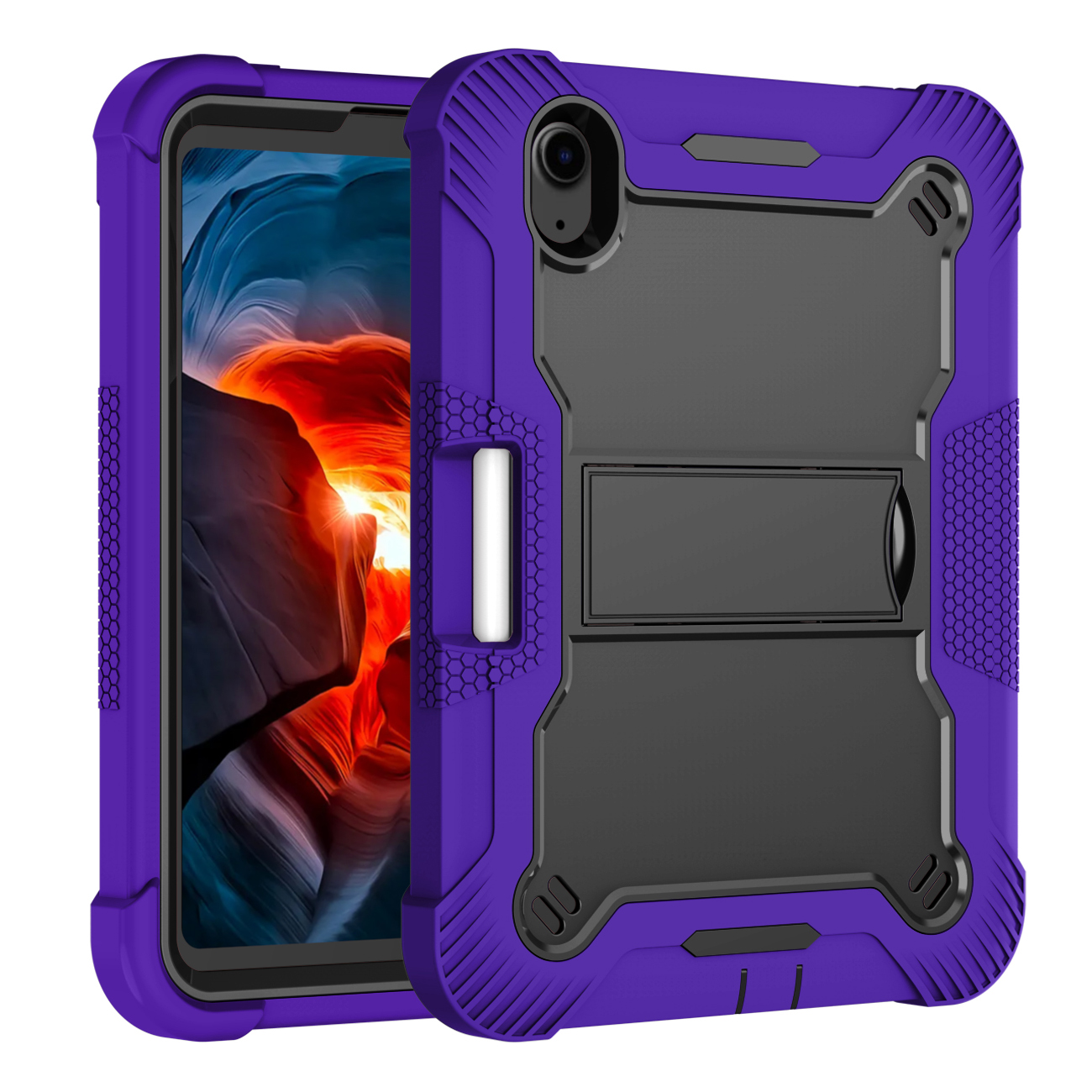 Violet foncé + Noir