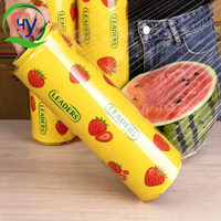 Film alimentaire en PVC hautement transparent, film étirable pour la conservation des aliments, largeur 40 cm, film plastique pour la cuisine, l'emballage des restaurants