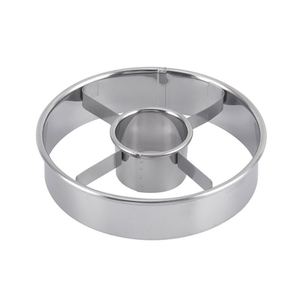 Cortador de Donuts Hecho a Mano de Acero Inoxidable Duradero, Fácil de Limpiar, Apto para Lavavajillas, Forma Redonda para Uso en Repostería - Product Image 1