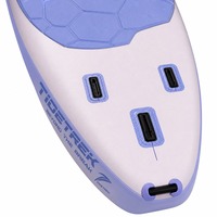 Kit de planche de surf pour activités nautiques en plein air avec accessoires de sécurité
