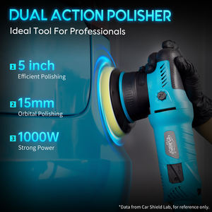 Car Shield Support Anpassung 15mm <span class=keywords><strong>Random</strong></span> <span class=keywords><strong>Orbital</strong></span> <span class=keywords><strong>Polisher</strong></span> Machine DA Auto puffer Polierer Dual Action - Product Image 2
