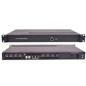 UDP/RTP/SPTS/MPTS IP to Analog Modulator 32 Channels IP to Analog TV PAL B/G NTSC Converter