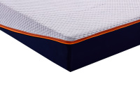 Matelas pour enfants à ressorts ensachés et mousse à mémoire de forme, confortable, respirant, amovible, taille standard, mousse personnalisée