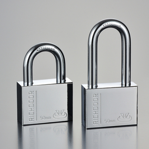 RICHDOOR 50mm Nouvelle Arrivée <span class=keywords><strong>Cadenas</strong></span> de Sécurité avec Clés Maîtresses Fer Vente Directe en Gros Serrures Antivol - Product Image 2