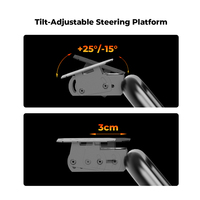 Cabina de Simulación de Carreras Totalmente Ajustable, Soporte de Accionamiento Directo, Estructura Robusta de Acero con Cojín de Asiento Cómodo, Diseño Moderno Negro
