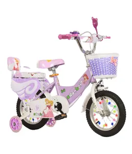 Bicicleta infantil pequena com roda de treino 12 14 16 20 polegadas bicicleta para bebês de 2 a 15 anos