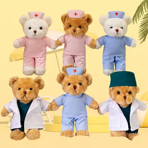 Doctor Nurse Teddy Bear Stuffed <strong>Animals</strong> Exhibition Souvenir <strong>Hospital</strong> Mascot Student Graduation Gifts Soft <strong>Toys</strong> Plush Teddy Bear - Product Image 2