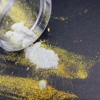 Nouvelle poudre de décoration pour ongles en acrylique JIASI JS-GHB avec effet miroir et paillettes chromées holographiques