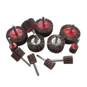 Flexible Flap Wheel With Shaft angle grinder sanding Abrasive tools flower-shaped flap disc