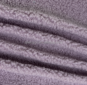 Tùy chỉnh 2023 Teddy Fleece vải nhỏ Teddy vải vòng lặp lông cừu mùa thu và mùa đông giả Lamb len vải sang trọng cho áo khoác - Product Image 6