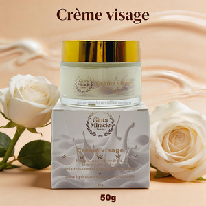 Crème <span class=keywords><strong>Visage</strong></span> Anti-Taches Brunes Marque Blanche Anti-Âge Éclaircissante Revitalisante à la Glutathion, Alpha-Arbutine et Rétinol - Product Image 4