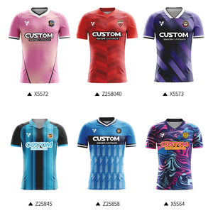 Uniformes de Fútbol Personalizados al por Mayor, Camisetas de Entrenamiento para Clubes y Equipos, Tejido Transpirable de Secado Rápido y Ecológico, Conjunto Completo de Camiseta de Fútbol Z259002 - Product Image 3