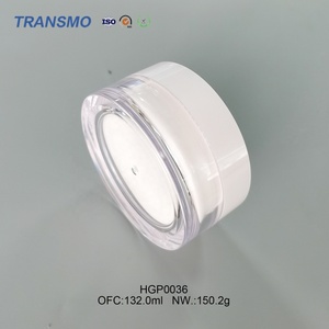 Emballage écologique en plastique pour crème pour le cou ou le visage, soin de la peau, pot de crème de 100 ml ou 130 ml avec applicateur - Product Image 4