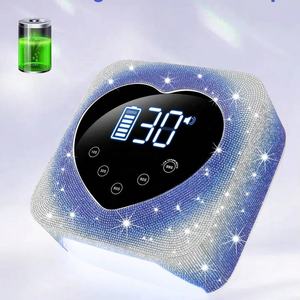 Lámpara de <span class=keywords><strong>Uñas</strong></span> de Gel UV LED, Luz UV Morada, Máquina de Fototerapia de <span class=keywords><strong>Uñas</strong></span>, Lámpara de Manicura Profesional de Plástico, Secador de Esmalte de Gel <span class=keywords><strong>Ultravioleta</strong></span> - Product Image 1