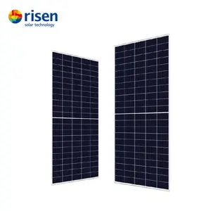 低价太阳能电池板HJT升双面模块565w 570w 575w 580w 585w太阳能电池板用于sunpower太阳能项目