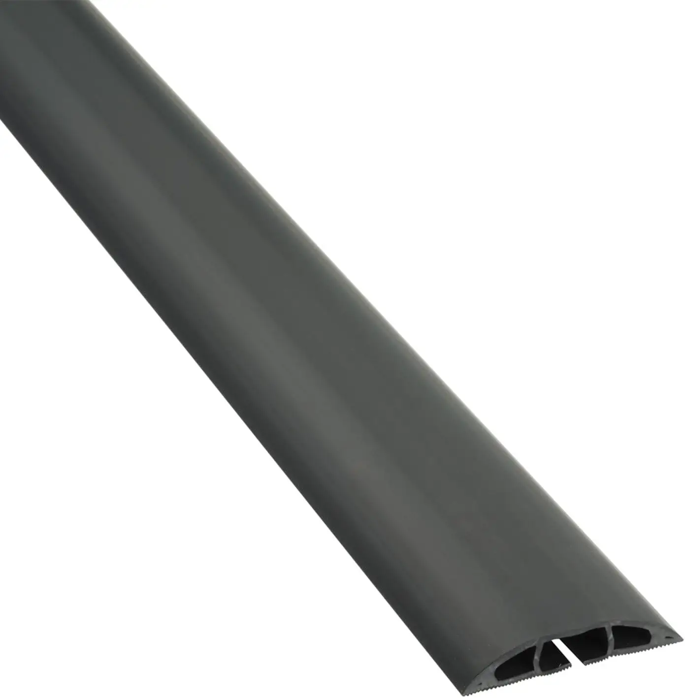 Parede branca Montada Arco Piso Cabo Canal Tidy Pvc Cord Cover Industrial Floor Trunking
